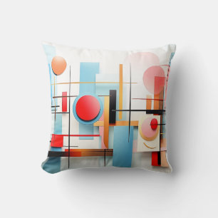 🎨 Geometric Harmony Throw Pillow 🎨