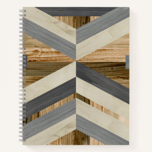 Geometric Inlay Notebook
