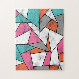 geometric jigsaw puzzle