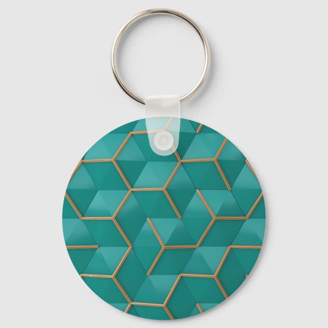 geometric keychain (Front)