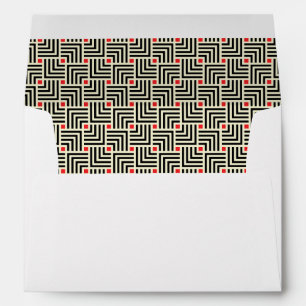 Geometric Lines Pattern Envelope