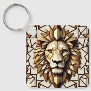 "Geometric Majesty" Keychain