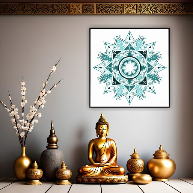 Geometric Mandala, Mystical Poster (Creator Uploaded)