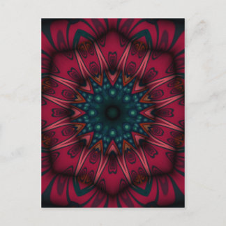 Geometric Mandala Postcard