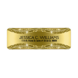 Geometric Metallic Shiny Gold Texture