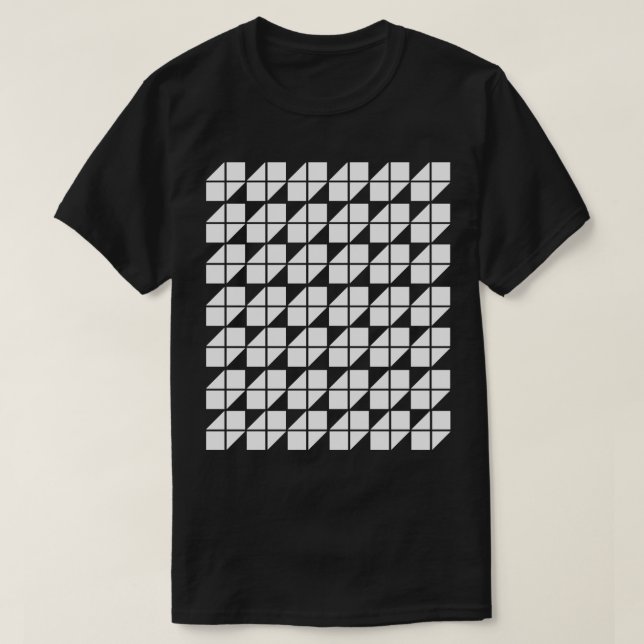geometric minimal pattern design T-Shirt (Design Front)