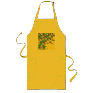 Geometric minimalistic pattern COLOR OF THE YEAR T Long Apron