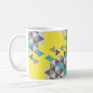 Geometric minimalistic pattern COLOR OF THE YEAR V Coffee Mug