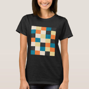 Geometric Mosaic Pattern Poster Set Modern Geometr T-Shirt