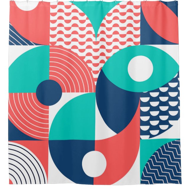 Geometric Mural Background Modern Vintage (Front)