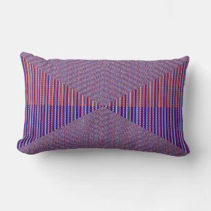 Geometric Neon Fusion – Abstract Pillow