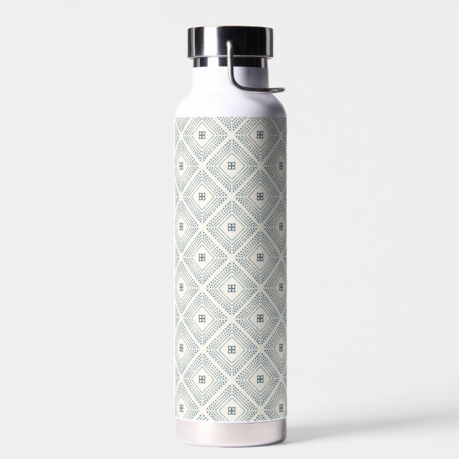 Geometric Nesting Squares Water Bottle (Left)
