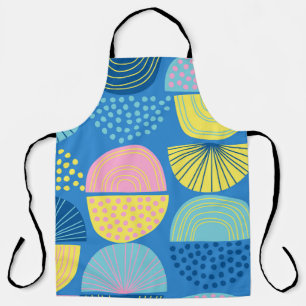 Geometric Nordic: Modern Abstract Background. Apron
