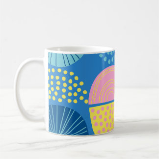 Geometric Nordic: Modern Abstract Background. Coffee Mug