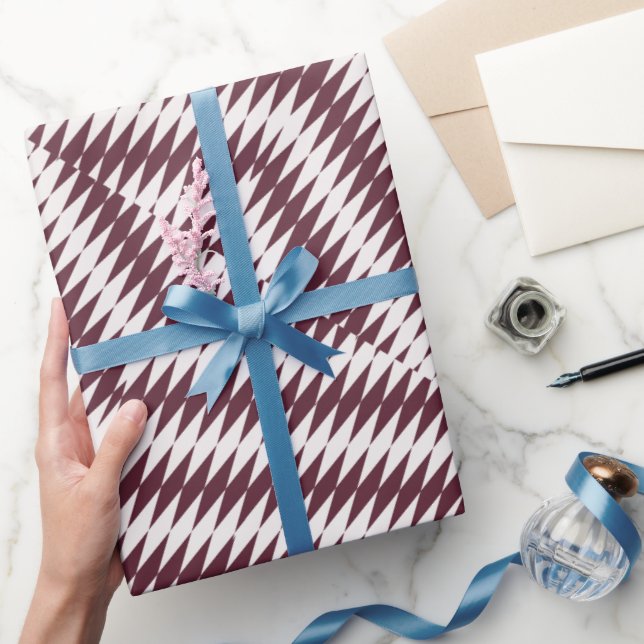 Geometric Optical Illusion Wrapping Paper (Gifting)