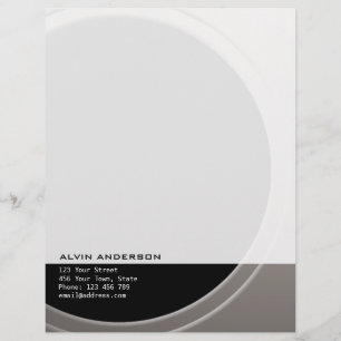 Geometric Original Customizable any Text and Letterhead