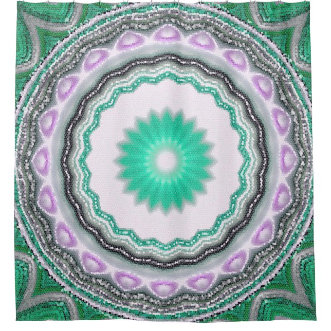 geometric ornament. Decorative mosaic texture. abs (Front)