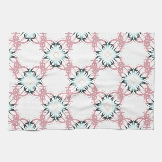 Geometric ornament. kitchen towel (Horizontal)