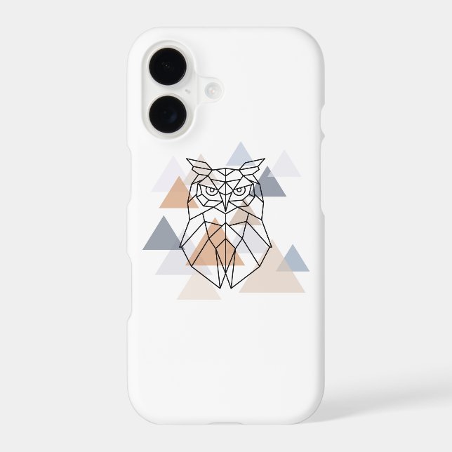 Geometric Owl Design (Back)