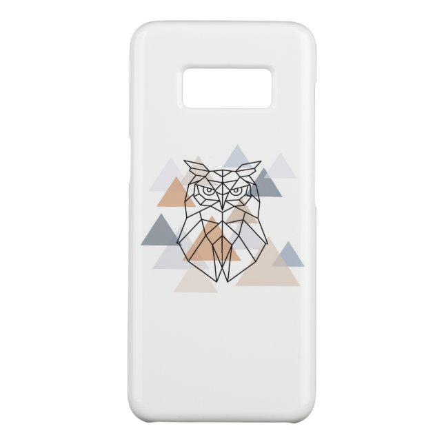 Geometric Owl Design Case-Mate Samsung Galaxy Case (Back)
