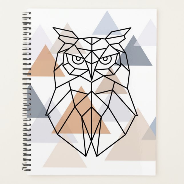 Geometric Owl Design Planner (Front)
