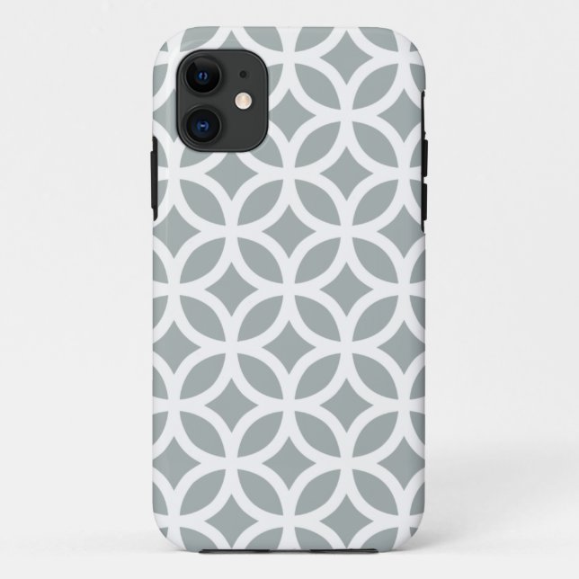 Geometric Paloma Grey iPhone 5/5S Case (Back)