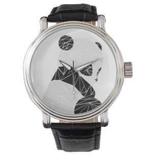 Geometric panda watch