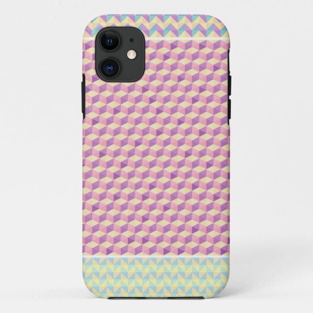 Geometric Pastel iPhone SE/5/5s Case (Back)