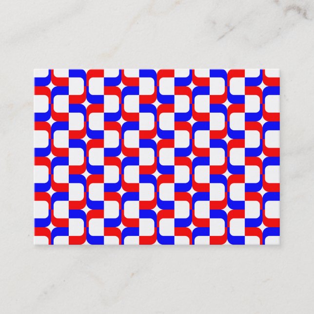 Geometric Pattern 020614 Business Card (Front)