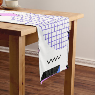 Geometric Pattern 13 Short Table Runner