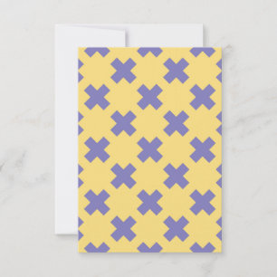 Geometric Pattern 18 RSVP Card