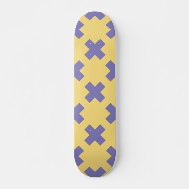 Geometric Pattern 18 Skateboard (Front)