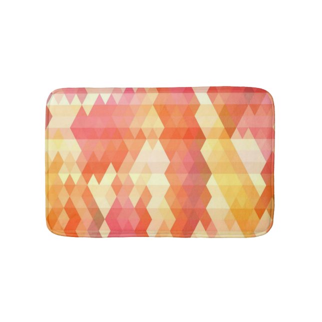 Geometric pattern 1 bath mat (Front)