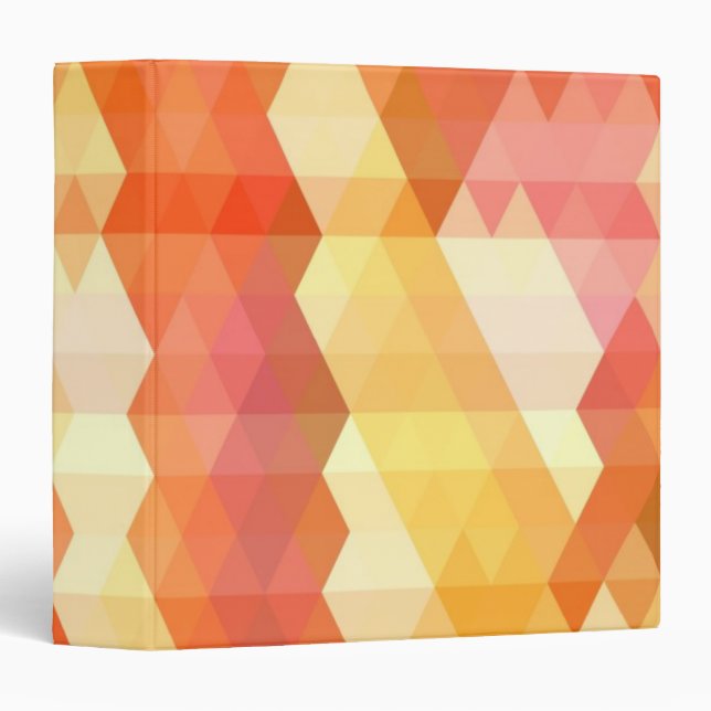 Geometric pattern 1 binder (Front/Spine)