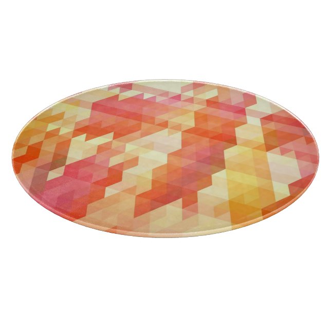 Geometric pattern 1 cutting board (Corner)