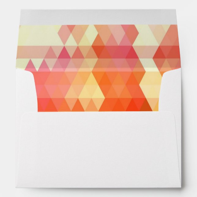 Geometric pattern 1 envelopes (Back (Bottom))