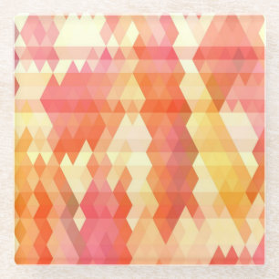 Geometric pattern 1 glass coaster