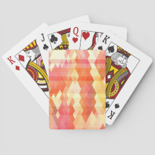 Geometric pattern 1 playing cards