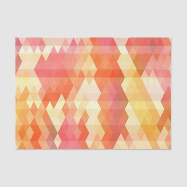 Geometric pattern 1 tissue paper (Front)