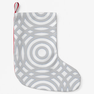 Geometric Pattern 22 Small Christmas Stocking