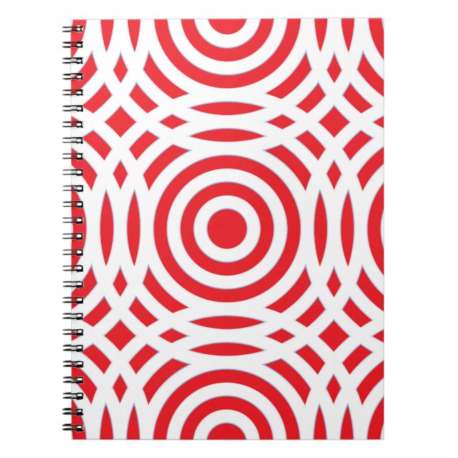 Geometric Pattern 23 Notebook (Front)