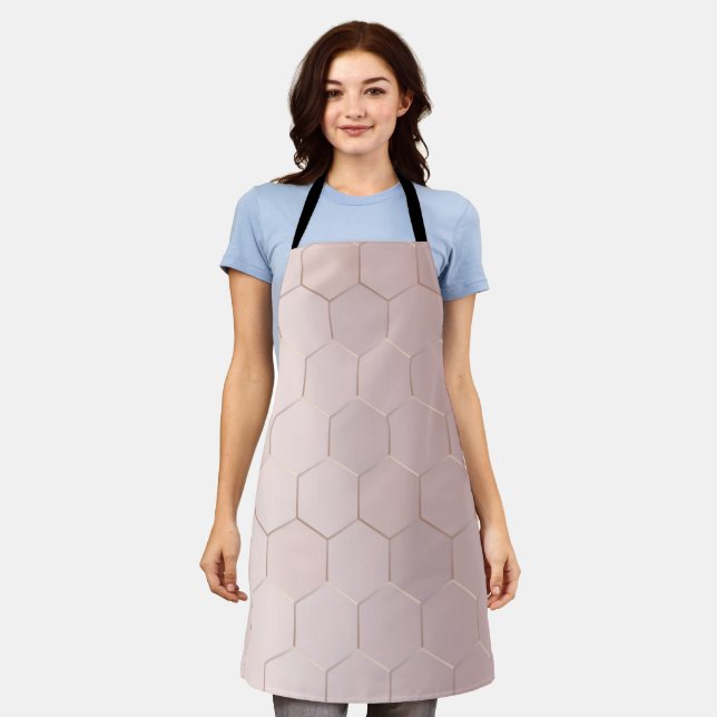 Geometric Pattern 27 Apron (Worn)