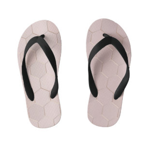 Geometric Pattern 27 Kid's Flip Flops