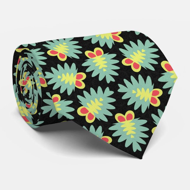 Geometric Pattern 280514(1) Neck Tie (Rolled)