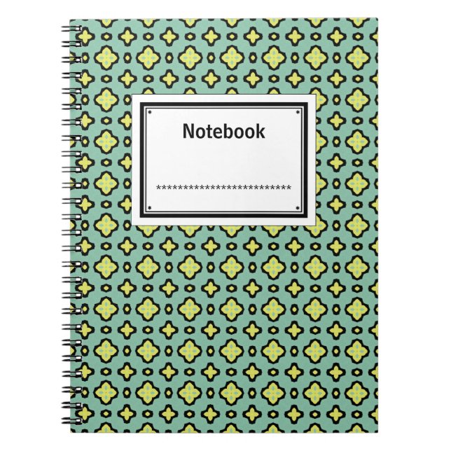 Geometric Pattern 280514(5) Notebook (Front)