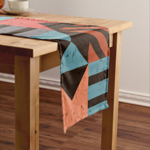 Geometric Pattern 28 Short Table Runner