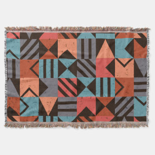 Geometric Pattern 28 Throw Blanket