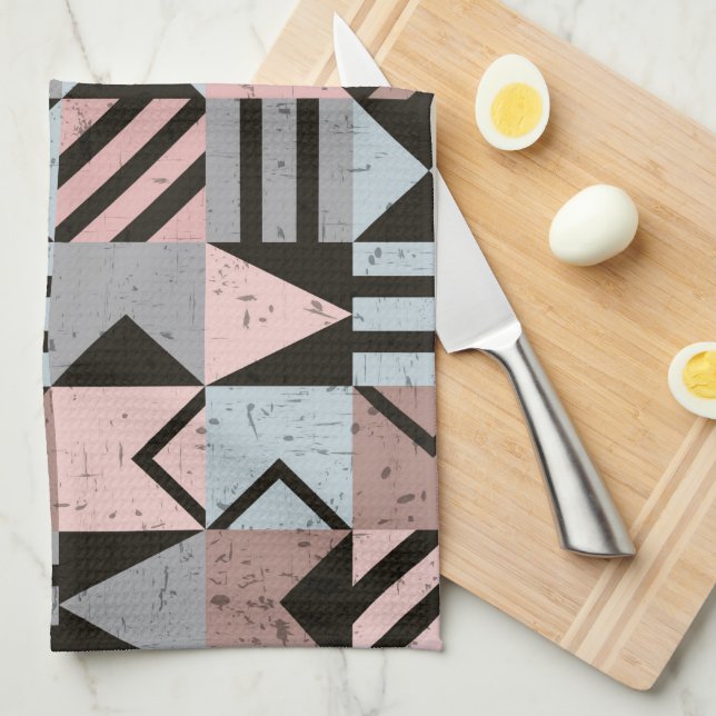 Geometric Pattern 29 Kitchen Towel (Quarter Fold)