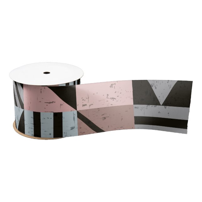 Geometric Pattern 29 Satin Ribbon (Spool)