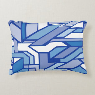Geometric pattern 2 accent pillow